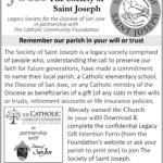 Society of Saint Joseph bulletin ad_bw