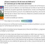 Walk for Life eNews Spanish